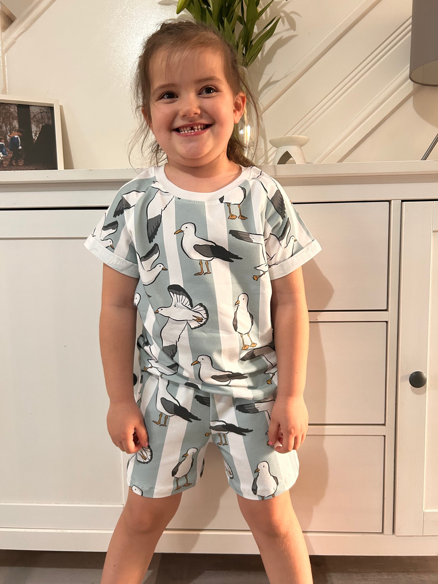 Seaside Seagulls Comfy Shorts