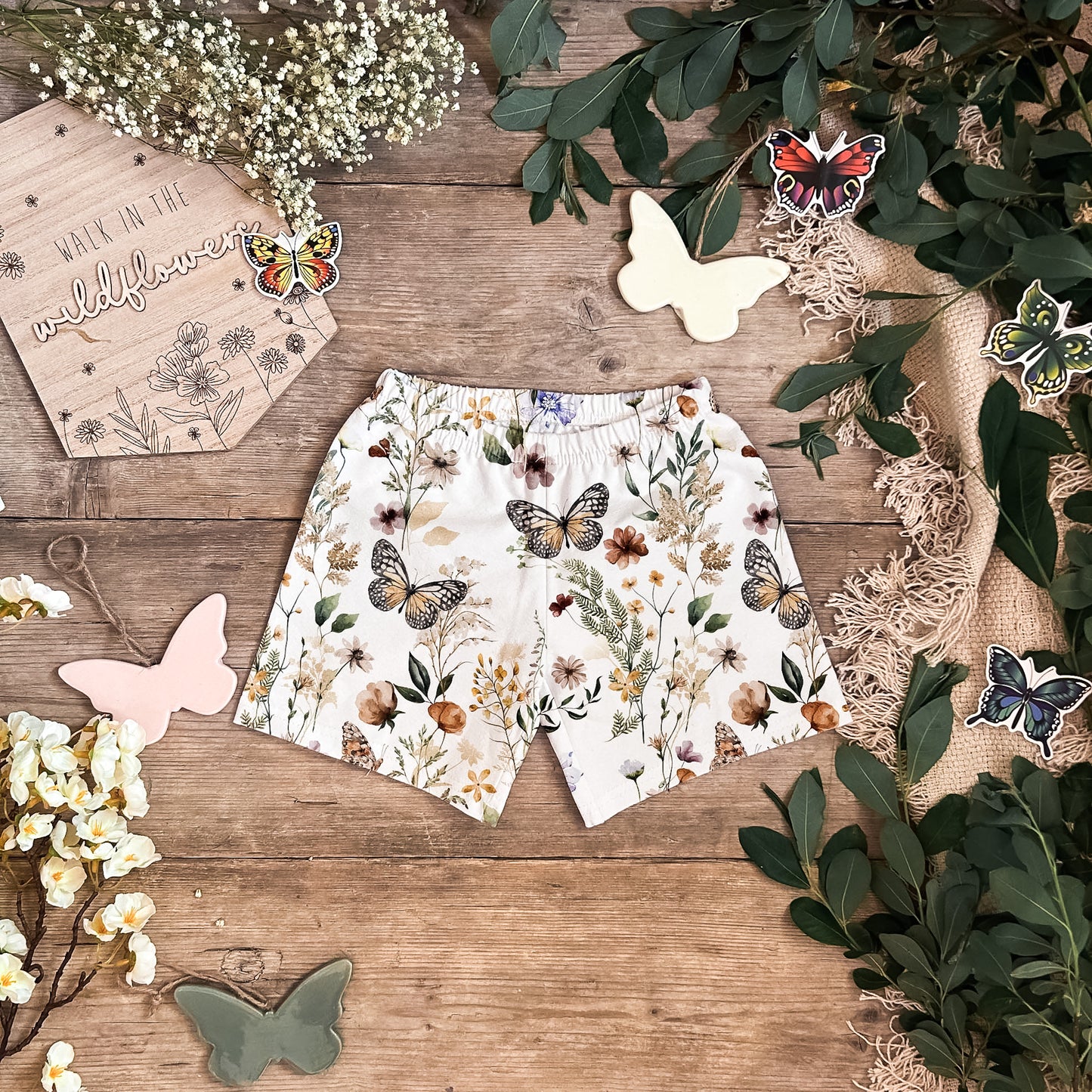 Summer Meadow Comfy Shorts