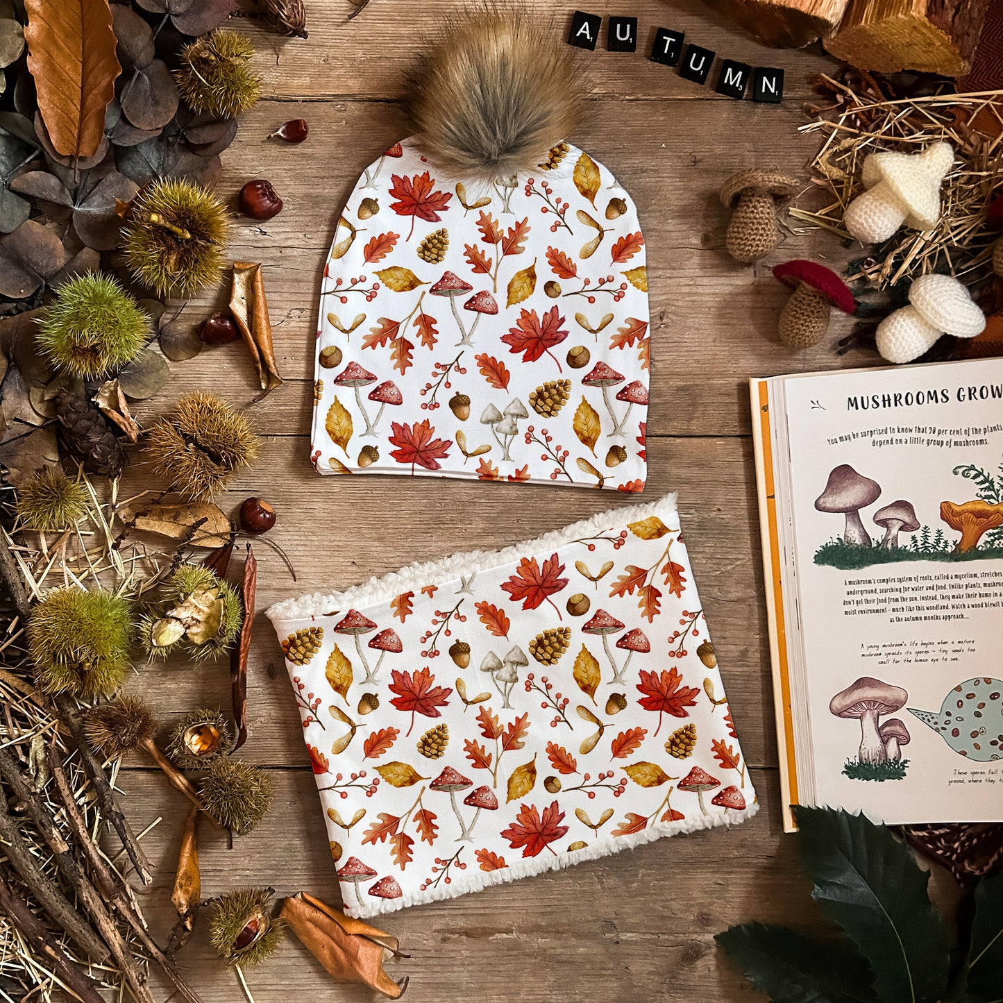 Autumn Leaves Snood
