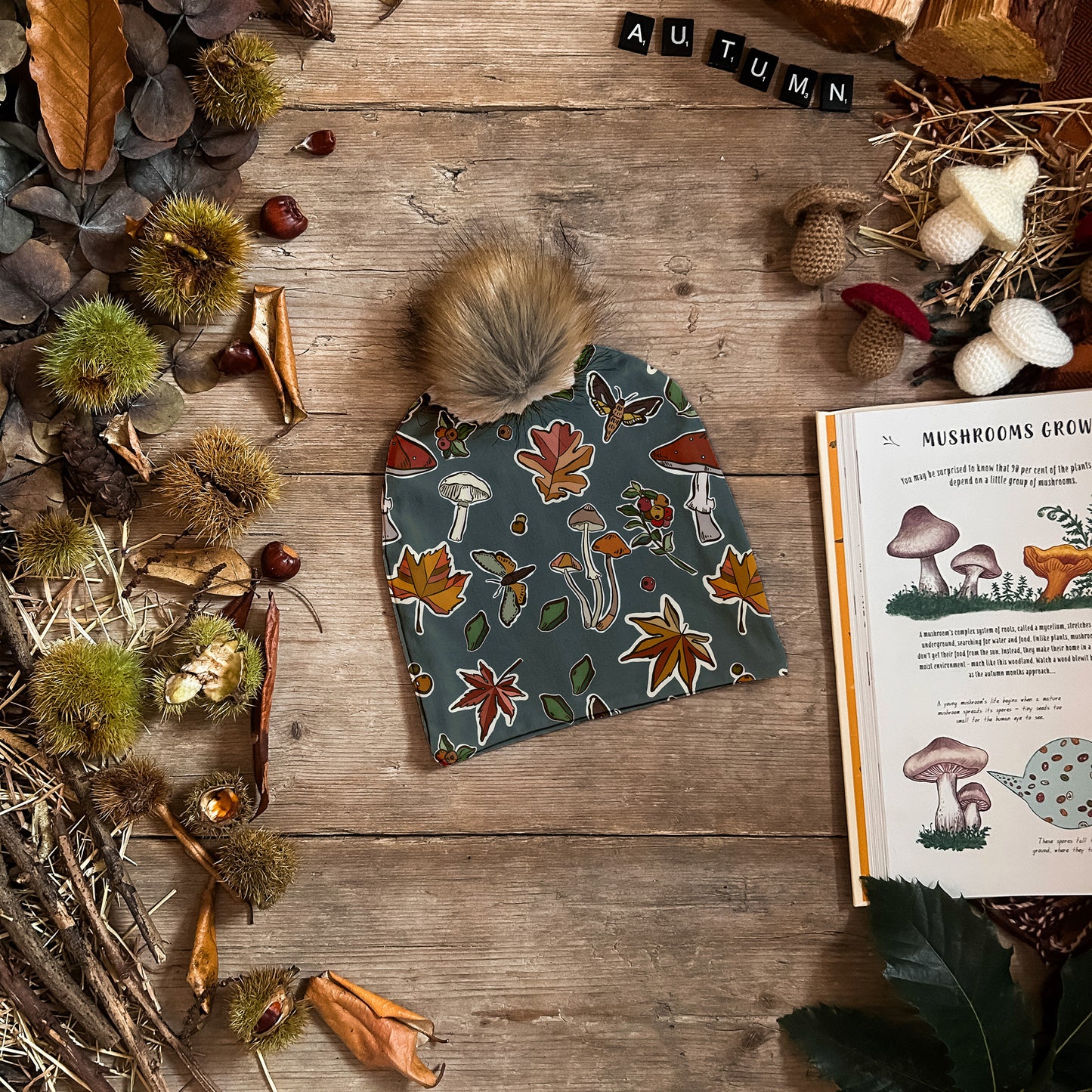 Forest Forage Bobble Hat