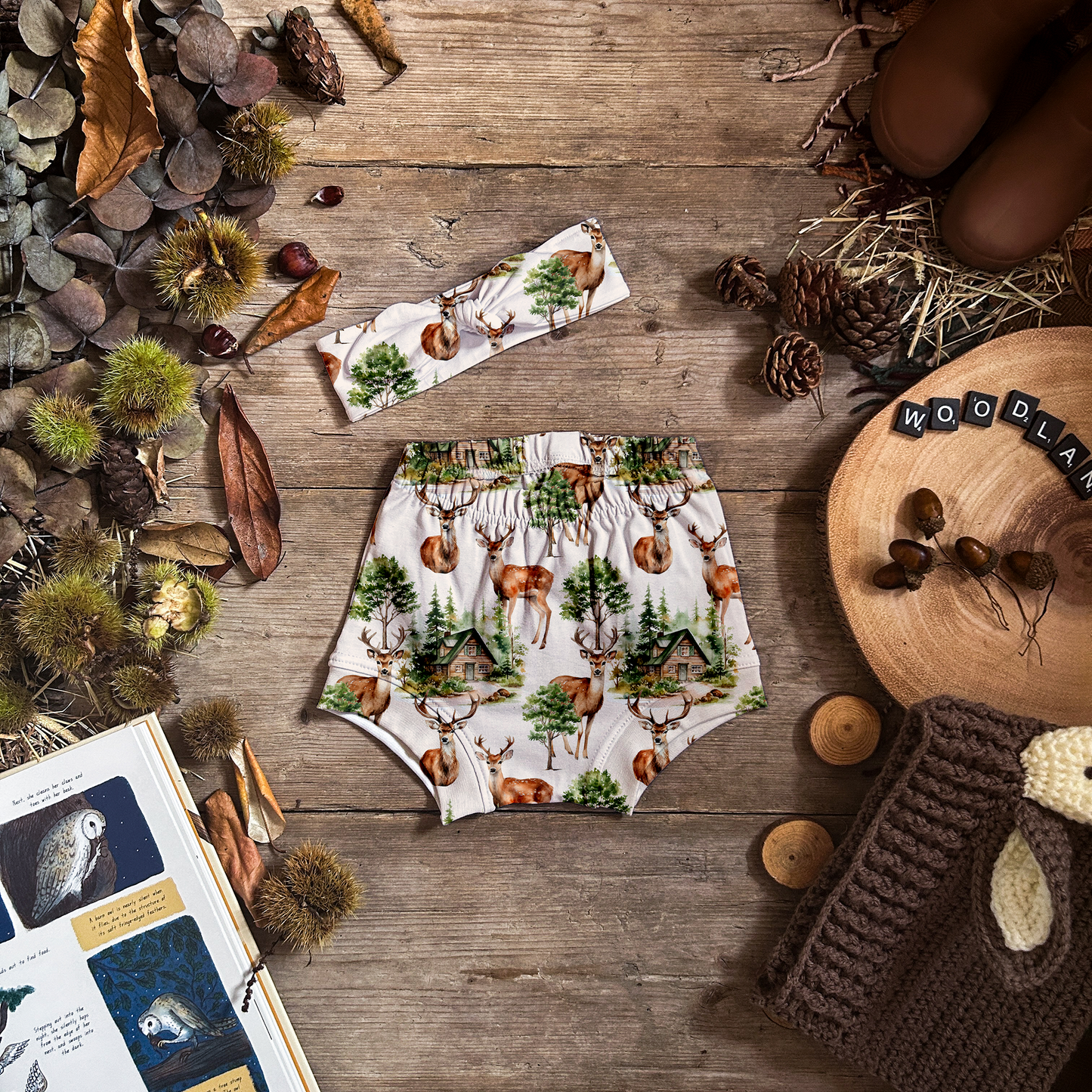 Mountain Lodge High Waist Bloomers