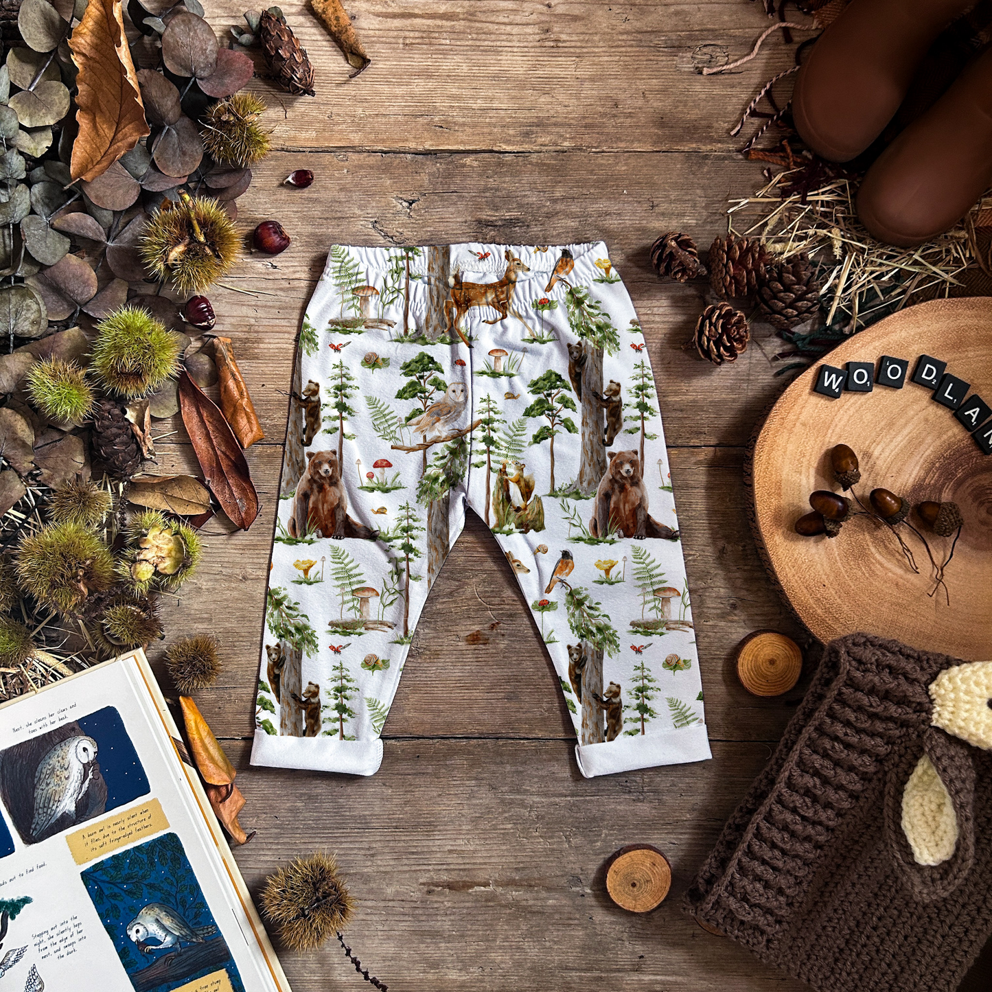 Enchanted Forest Cropped Leggings