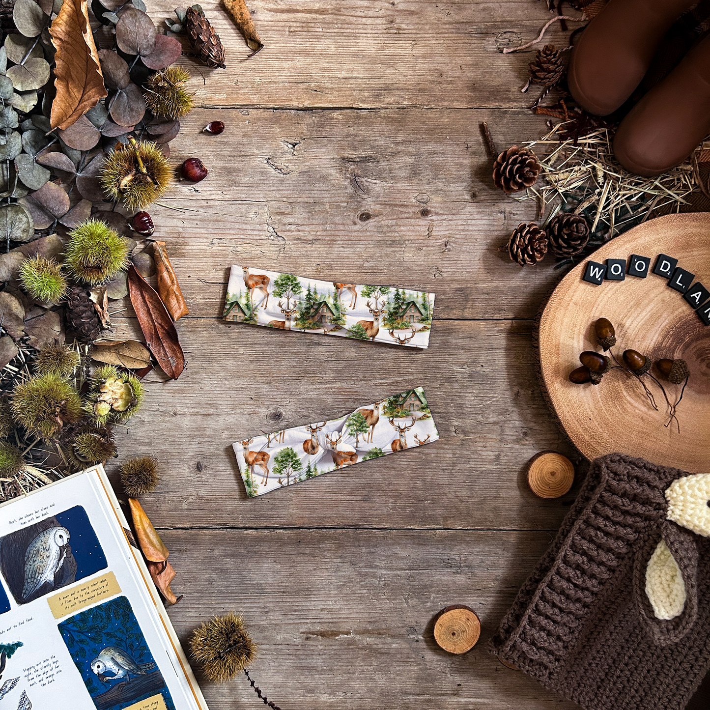 Mountain Lodge Knot Bow Headband