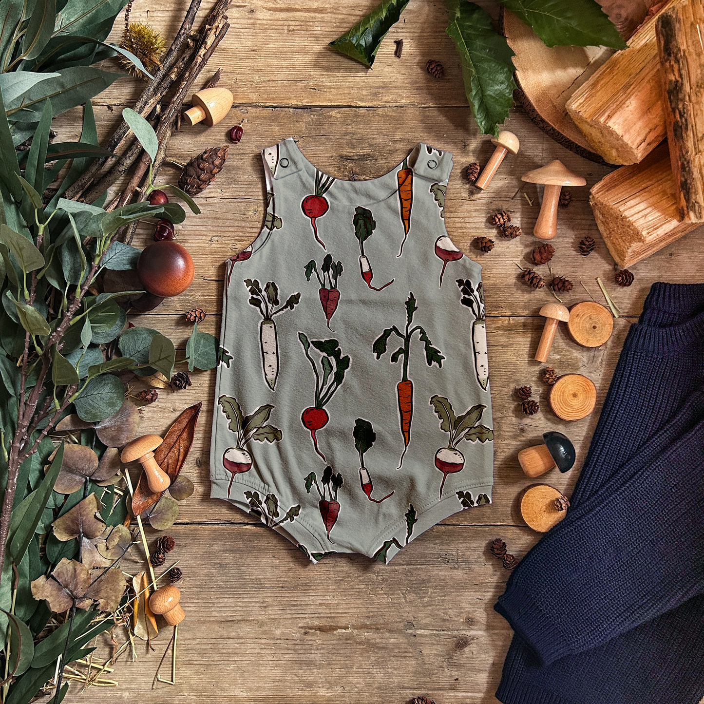 Root Veg Bloomer Romper