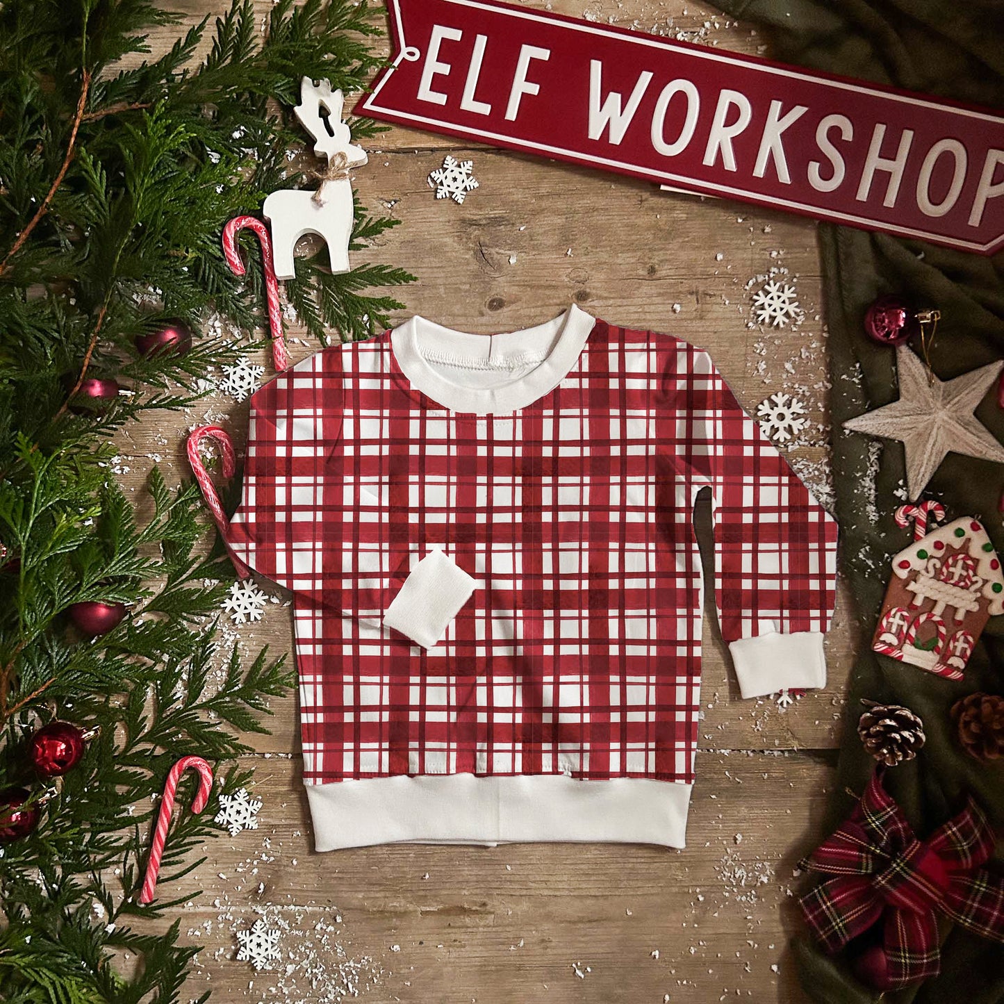 Christmas Plaid Sweatshirt