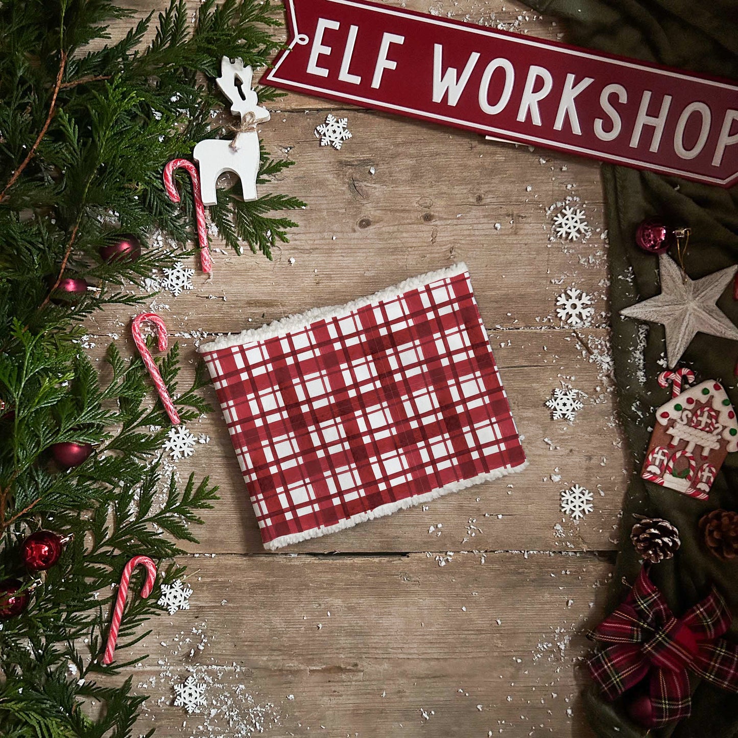 Christmas Plaid Snood
