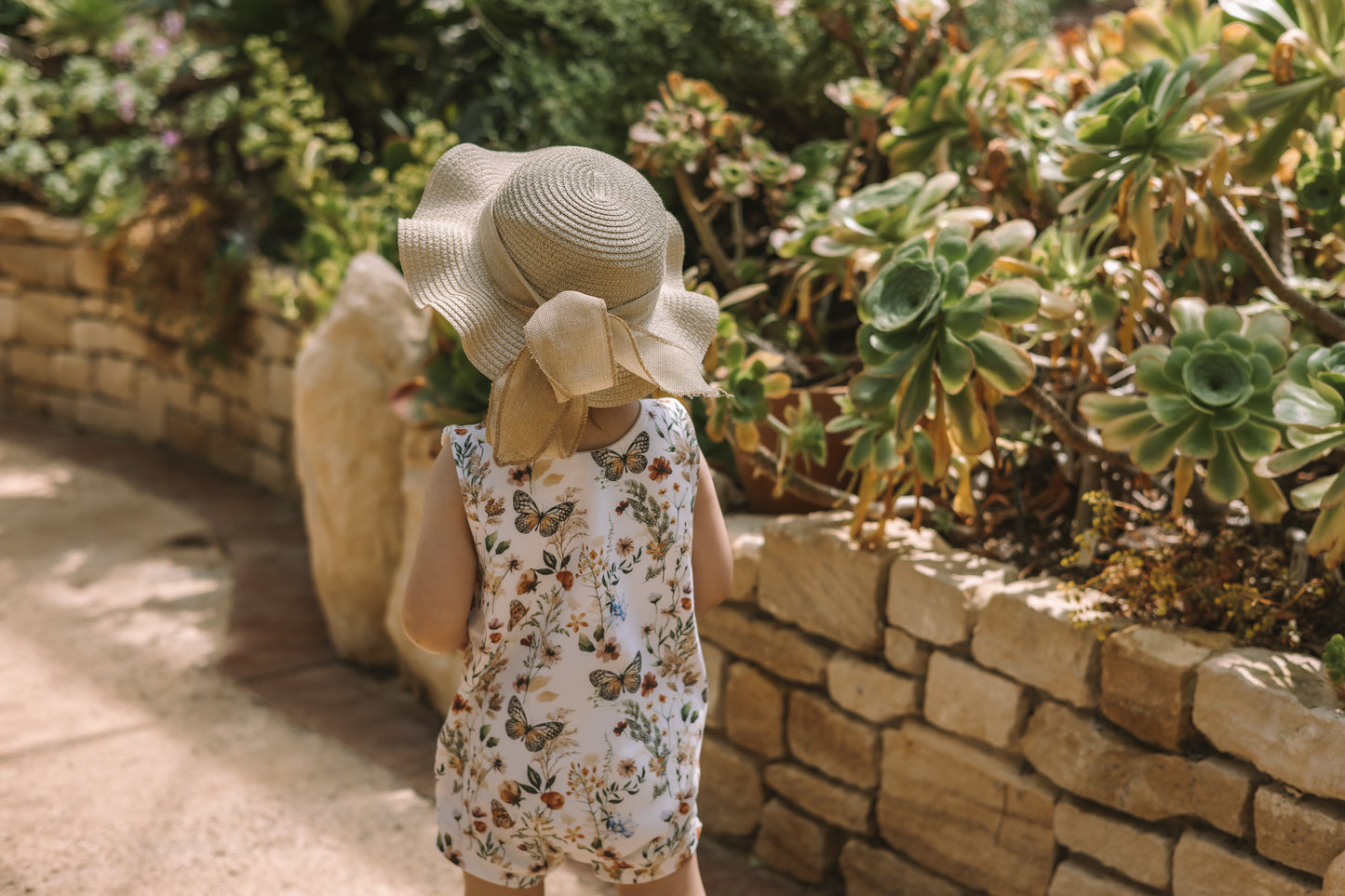 Summer Meadow Bloomer Romper