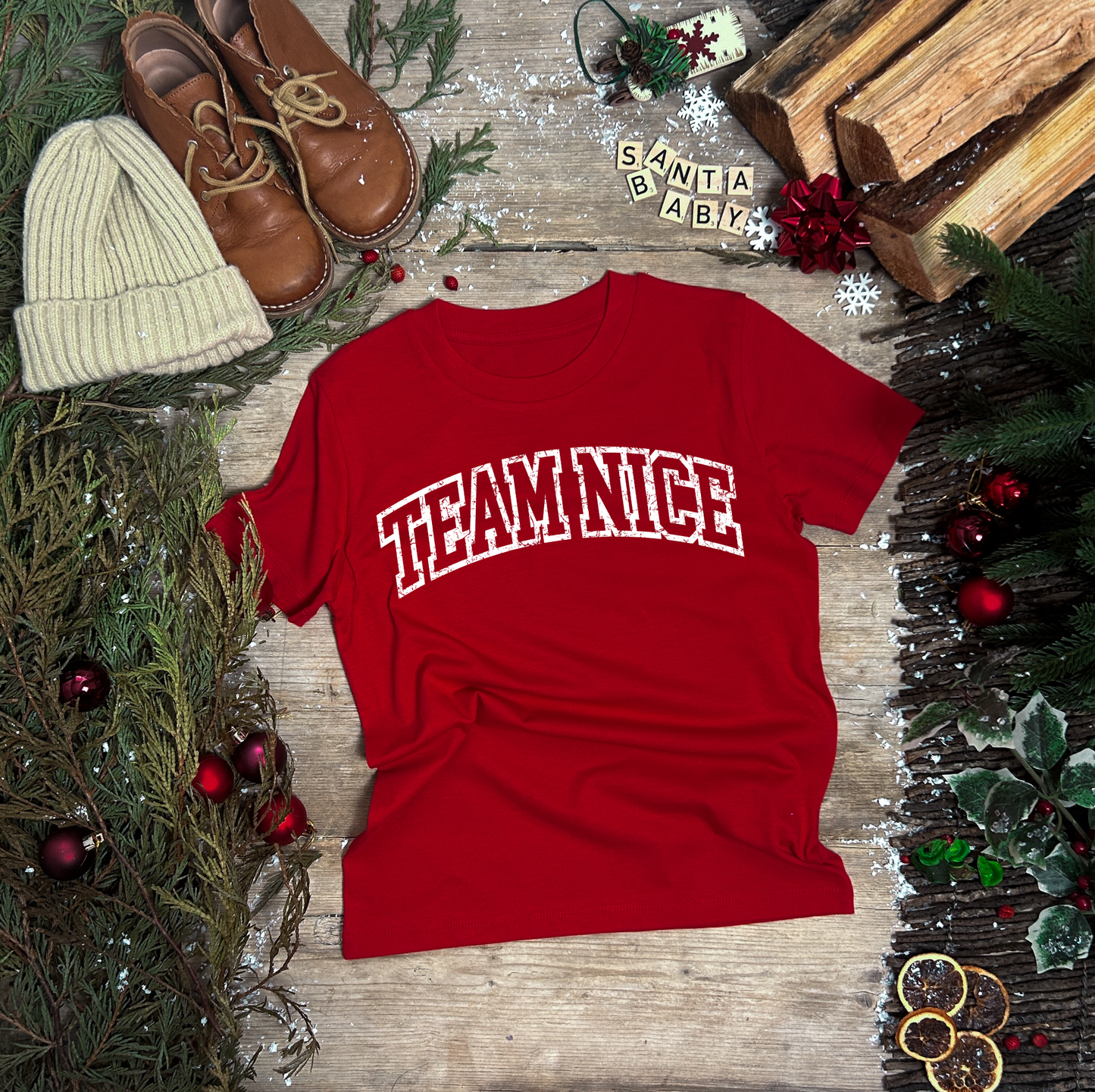 Team Nice Cherry Red