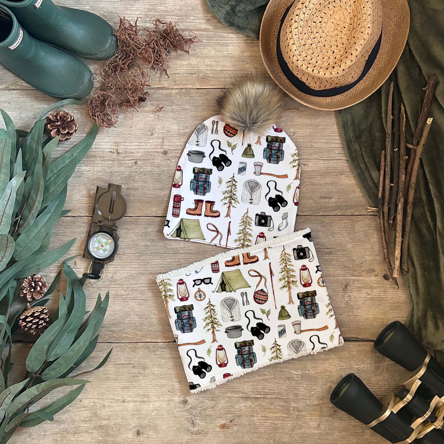 Camping Adventure Bobble Hat