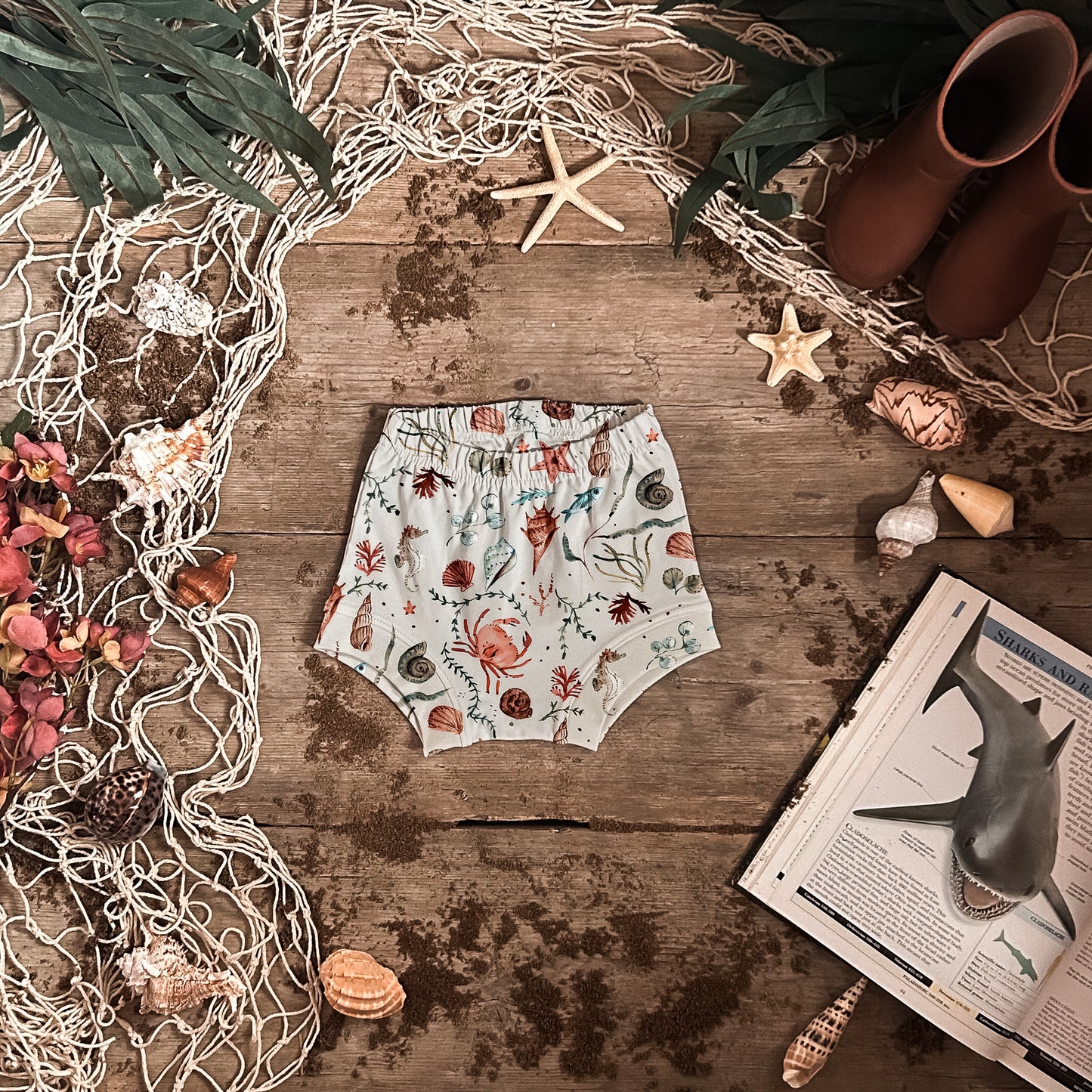 Under The Sea High Waist Bloomers