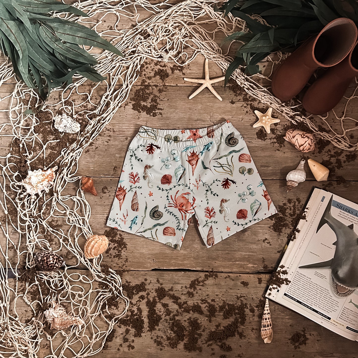 Under The Sea Comfy Shorts