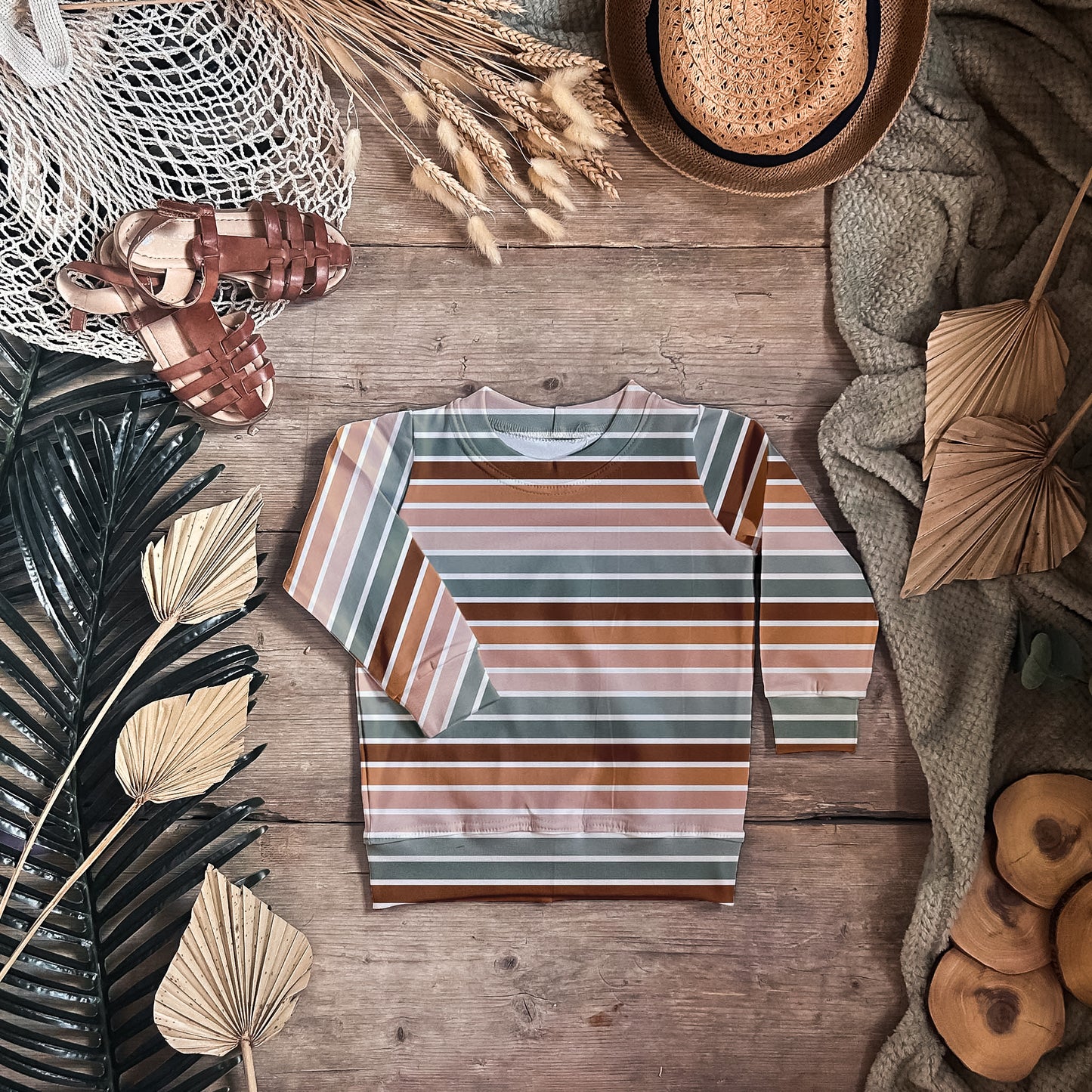 Retro Stripes Sweatshirt