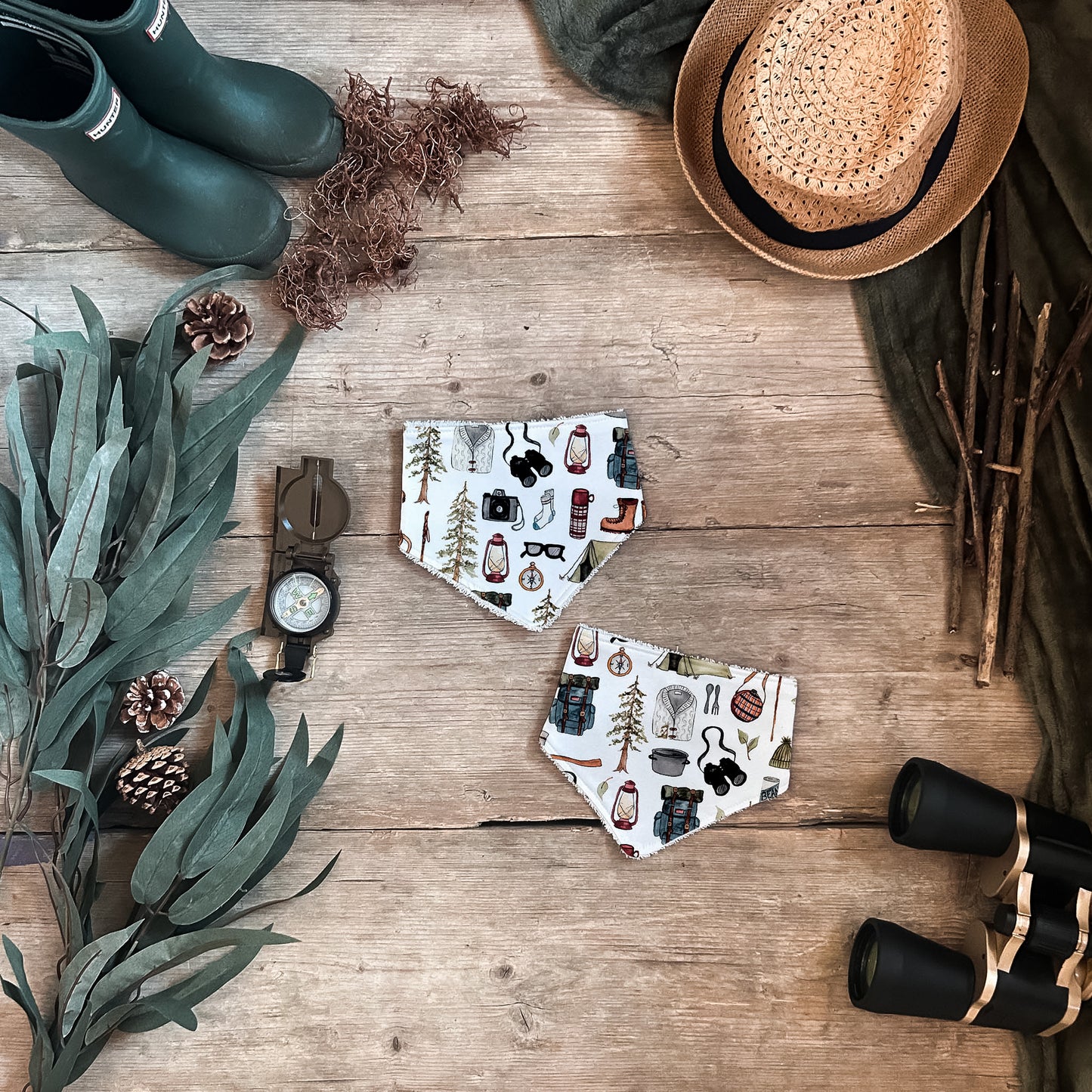 Camping Adventure Dribble Bib