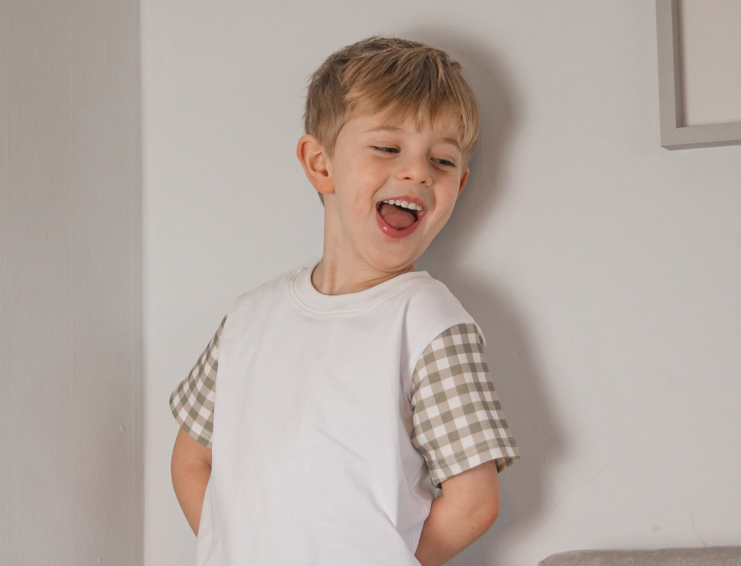 Spring Plaid T-shirt