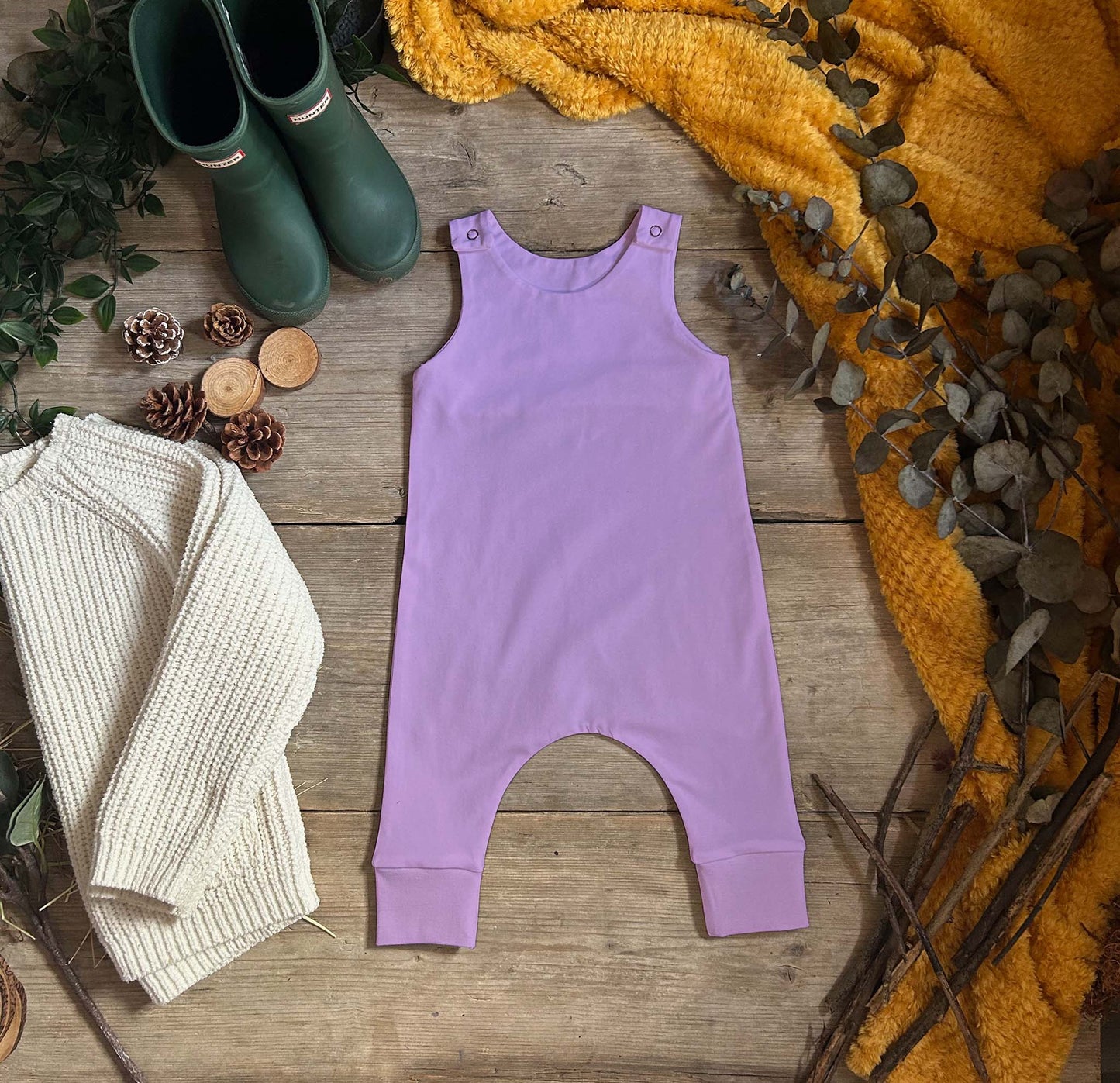 Lilac Romper
