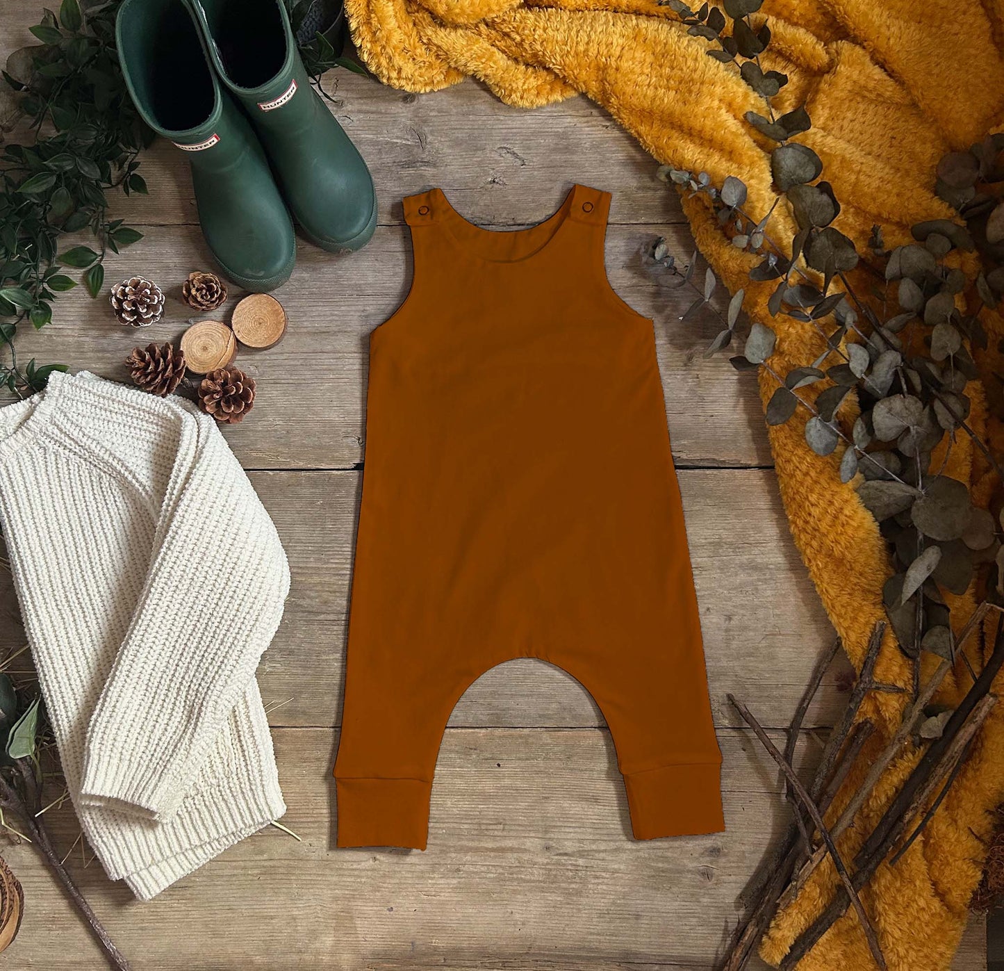 Pumpkin Romper
