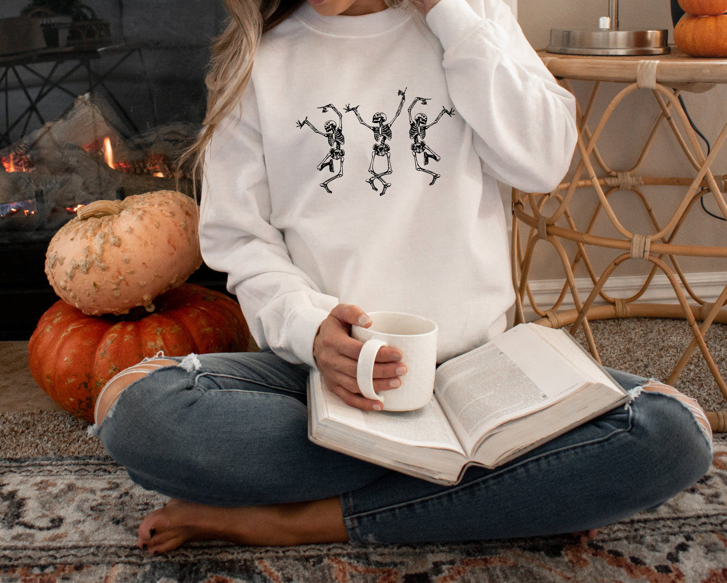 Skeleton Trio Sweatshirt