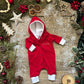 Santa personalised romper