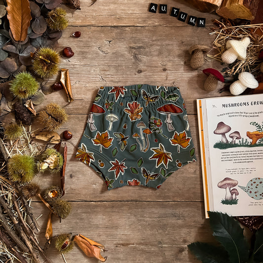 Forest Forage High Waist Bloomers