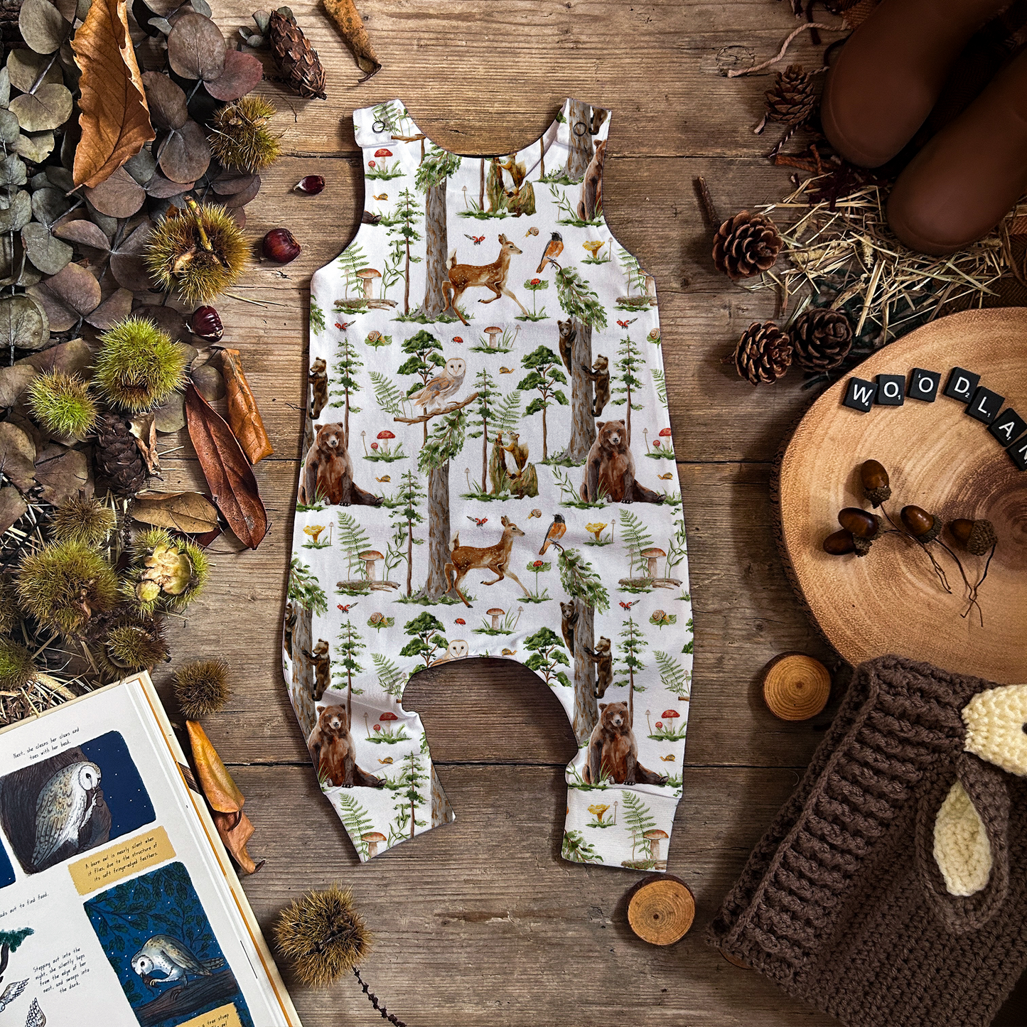 Enchanted Forest Romper