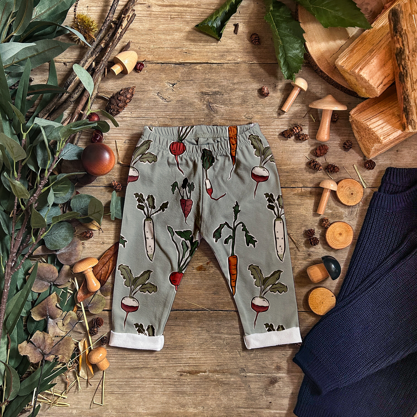 Root Veg Cropped Leggings