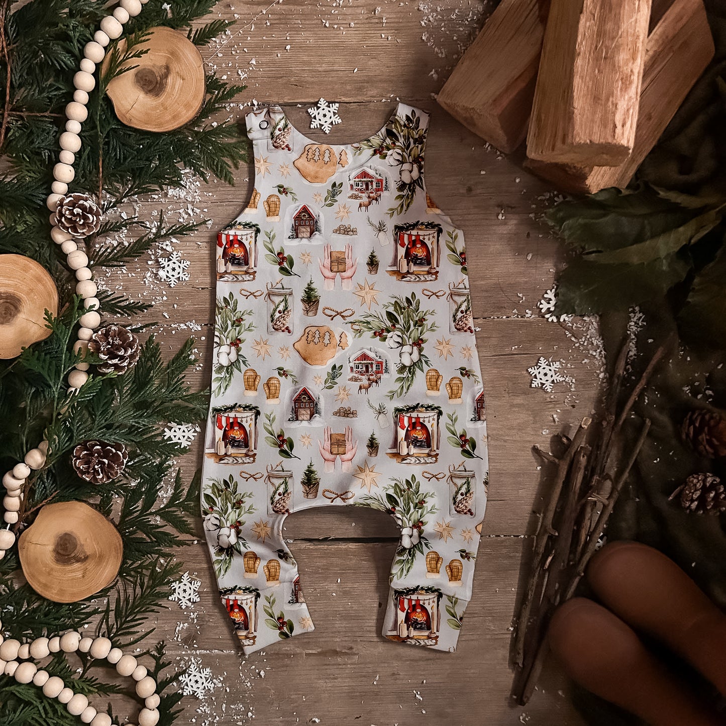 Cosy Christmas Romper