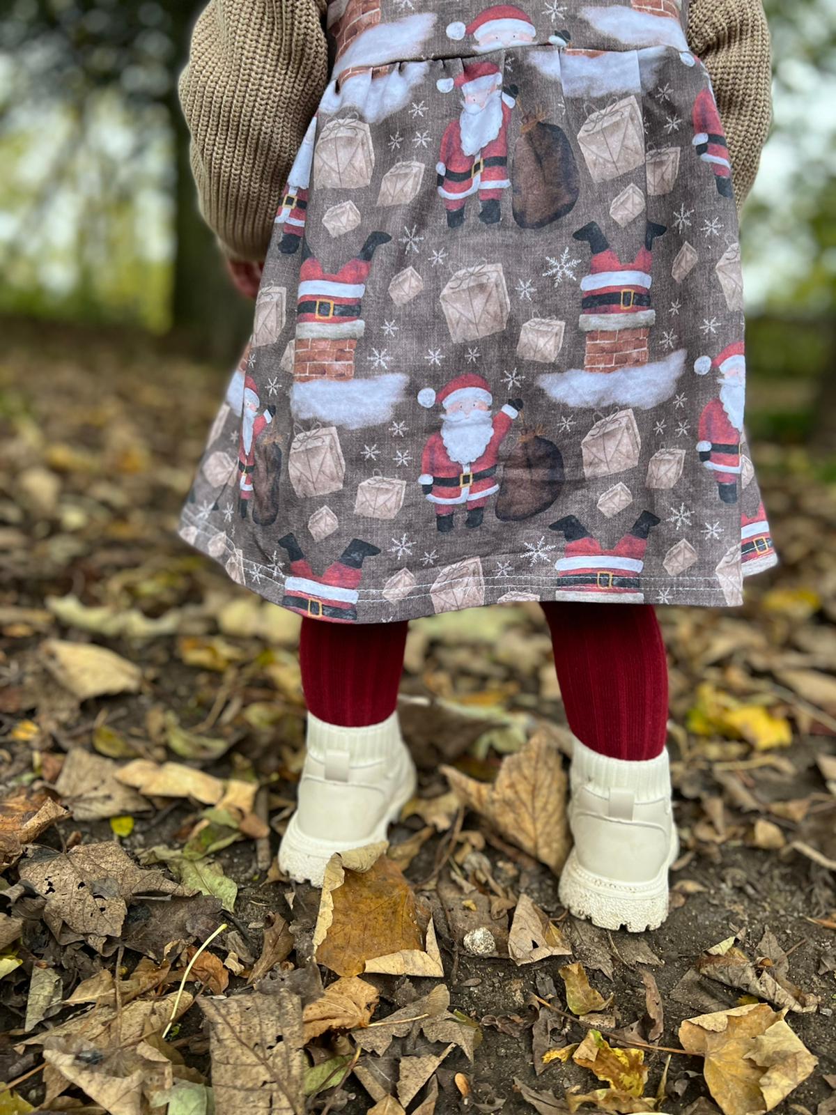 Stuck In The Chimney Pinafore Dress