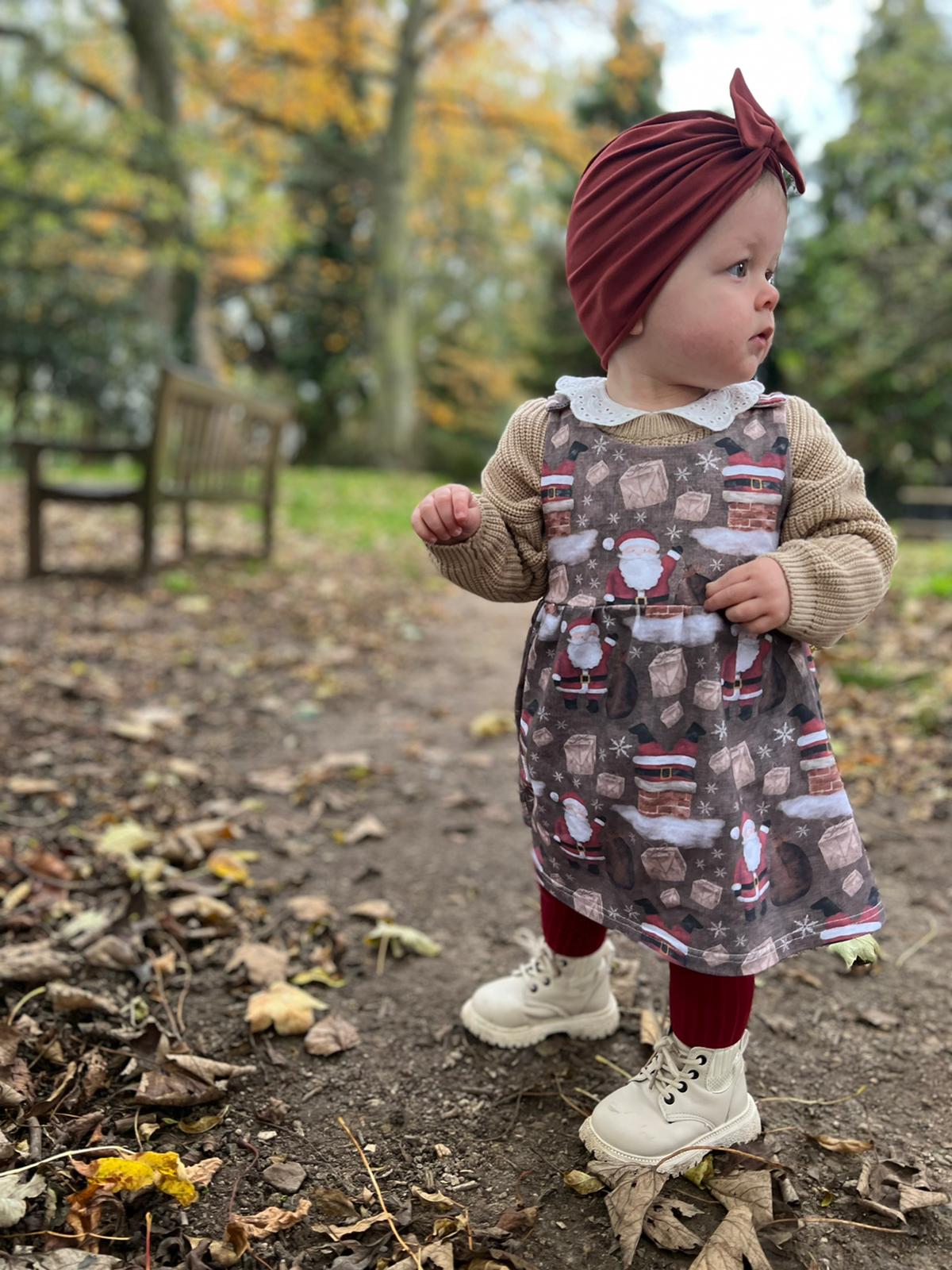 Stuck In The Chimney Pinafore Dress