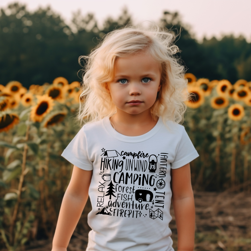 Organic Camping T-shirt 0-3 Years