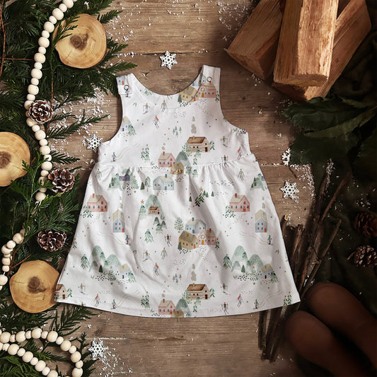 Christmas Pinafore Dress