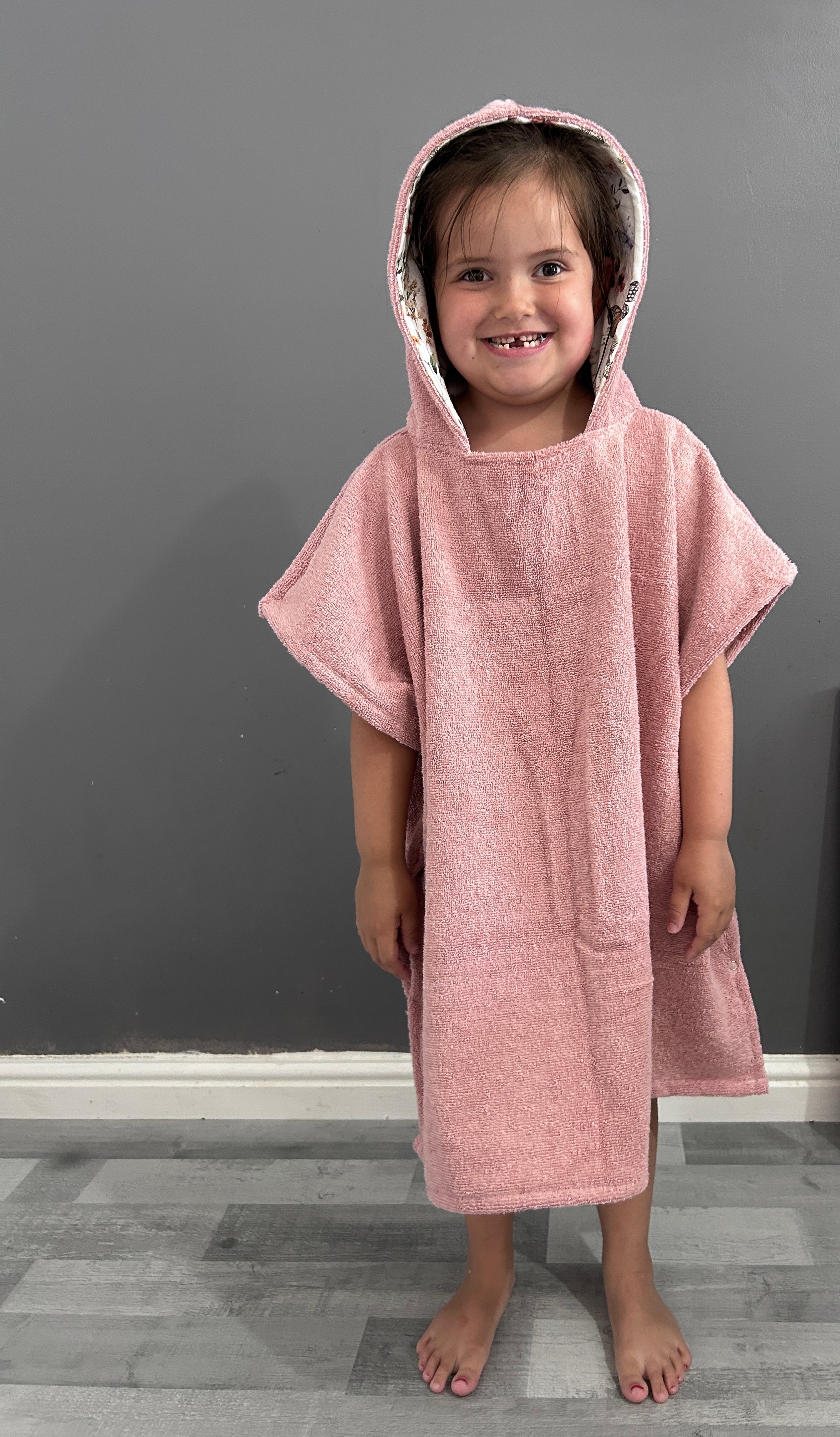 Baby girl discount hooded beach towel