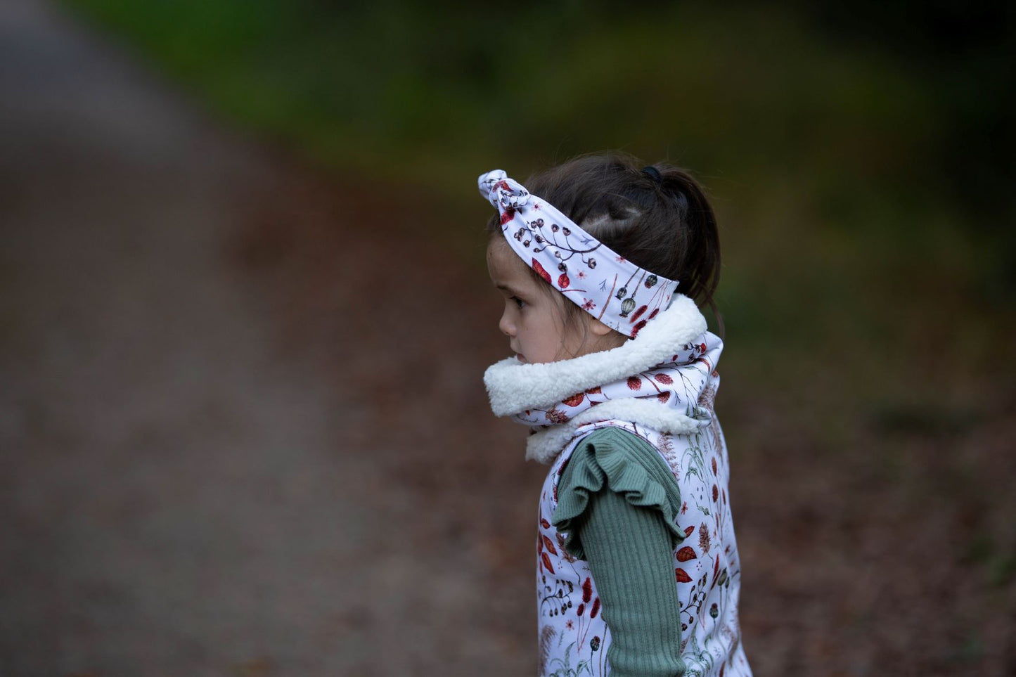 Wildflowers Knot Bow Headband