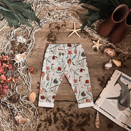 Under The Sea Cropped Leggings