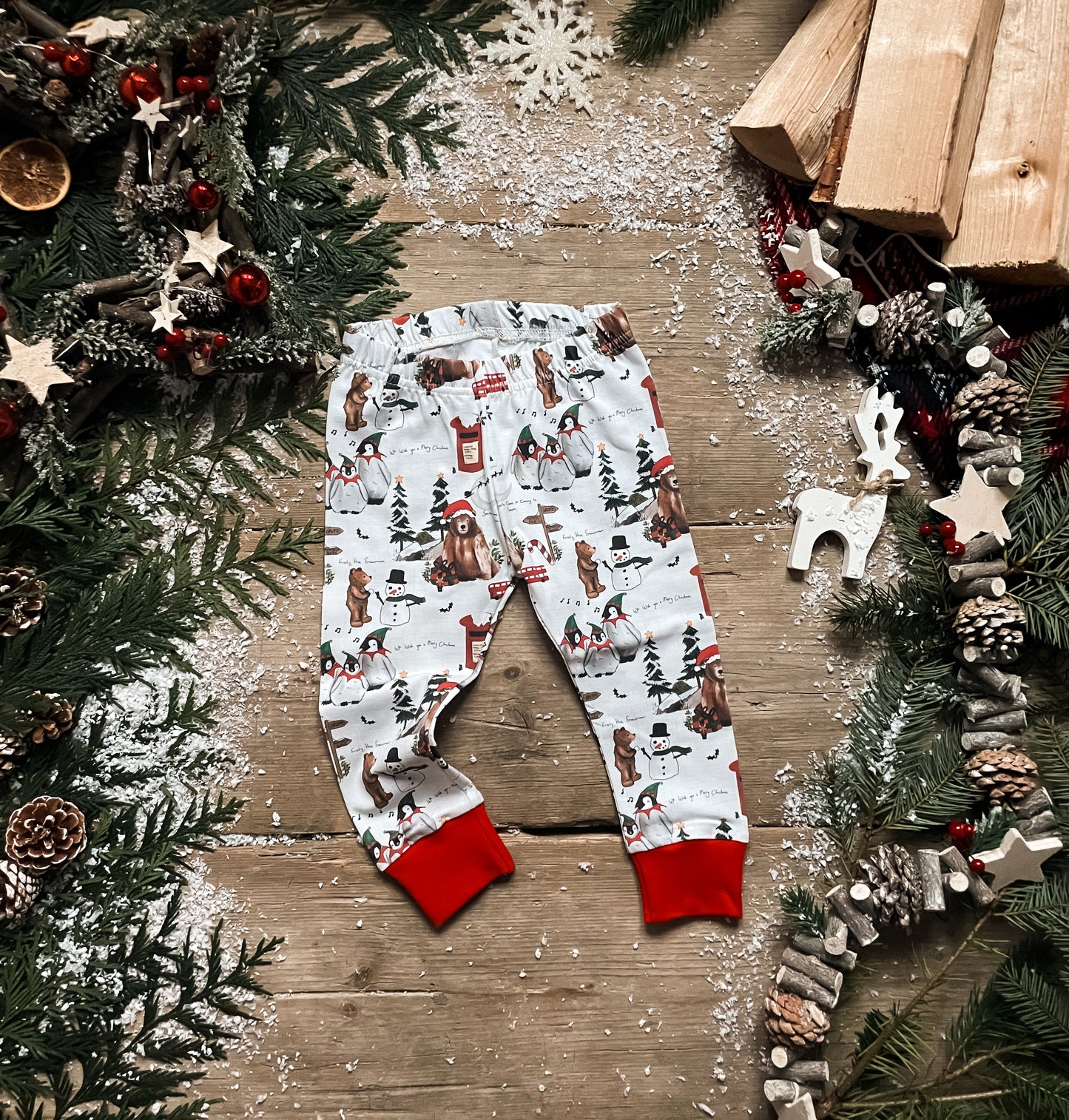 Christmas Penguin Leggings