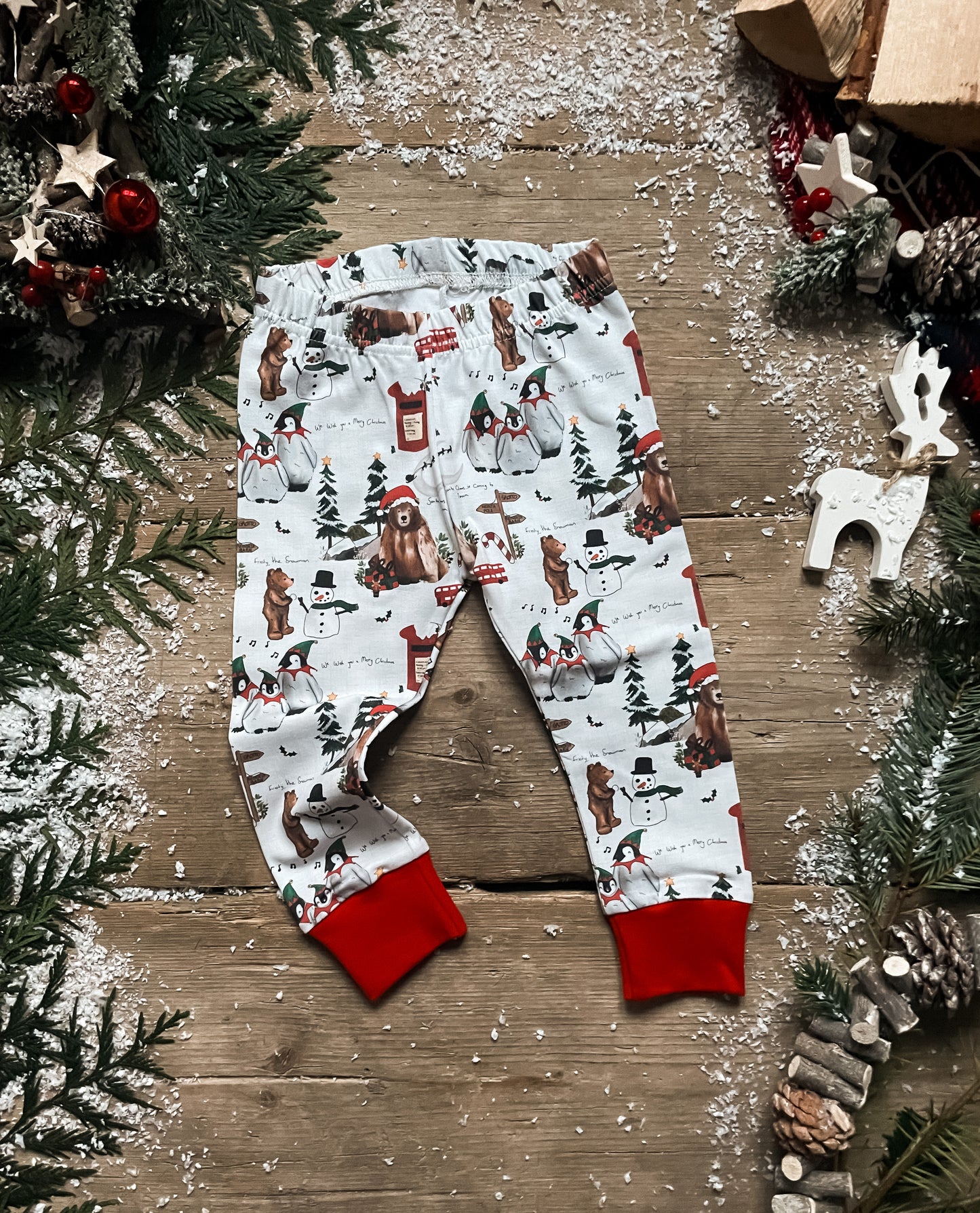 Christmas Penguin Leggings