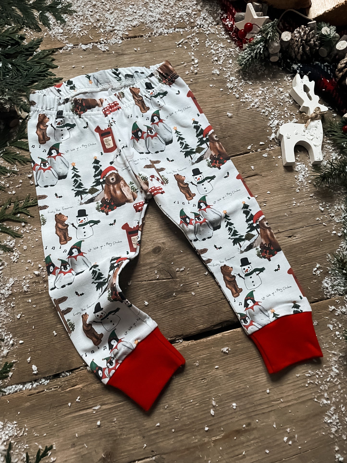 Christmas Penguin Leggings