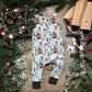 Christmas Penguin Romper