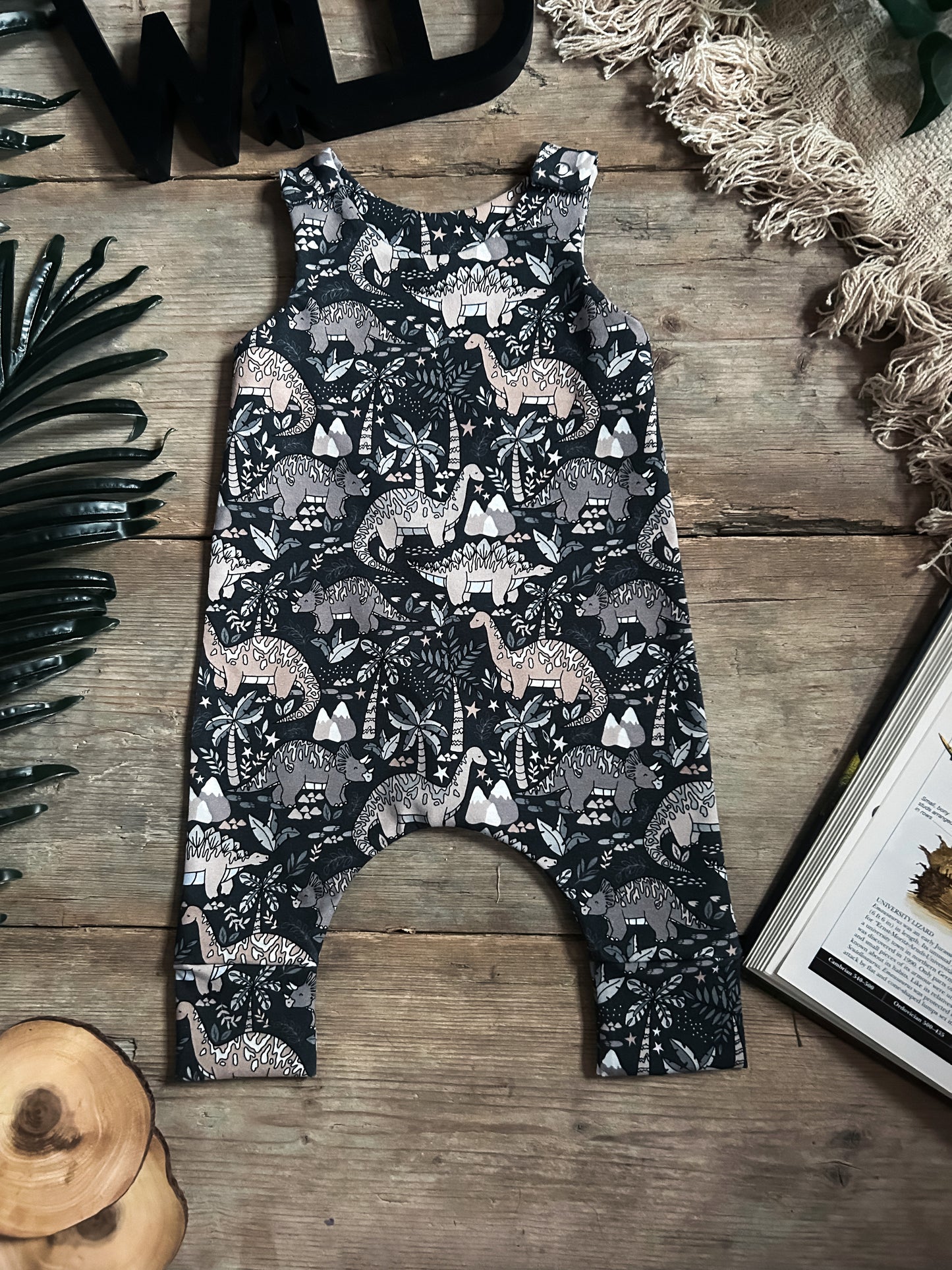 Mono Dino Romper