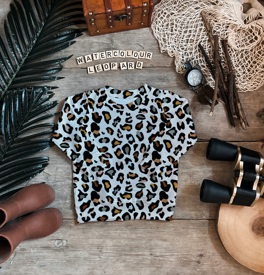 Watercolour Leopard Sweatshirt