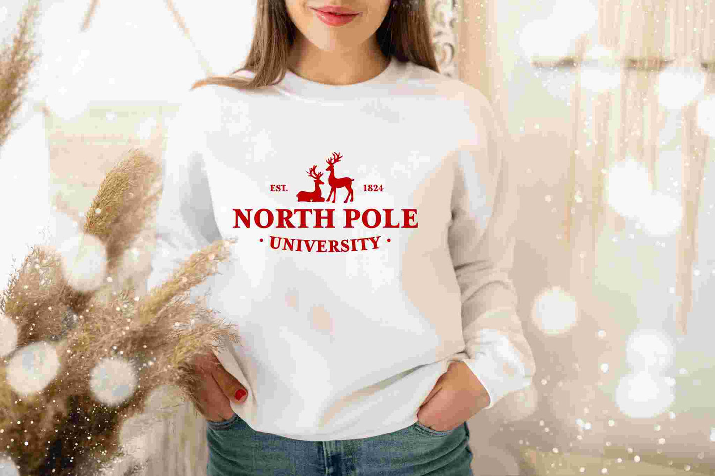 North Pole University Sweatshirt