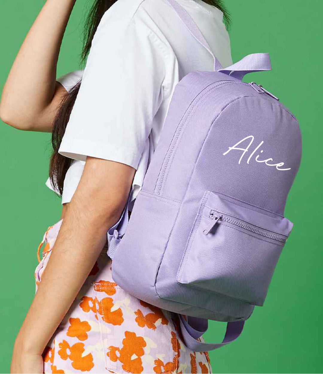 Personalised backpack