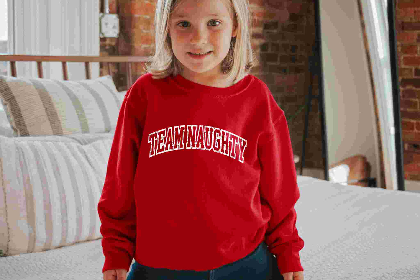 Kids Team Naughty Sweatshirt