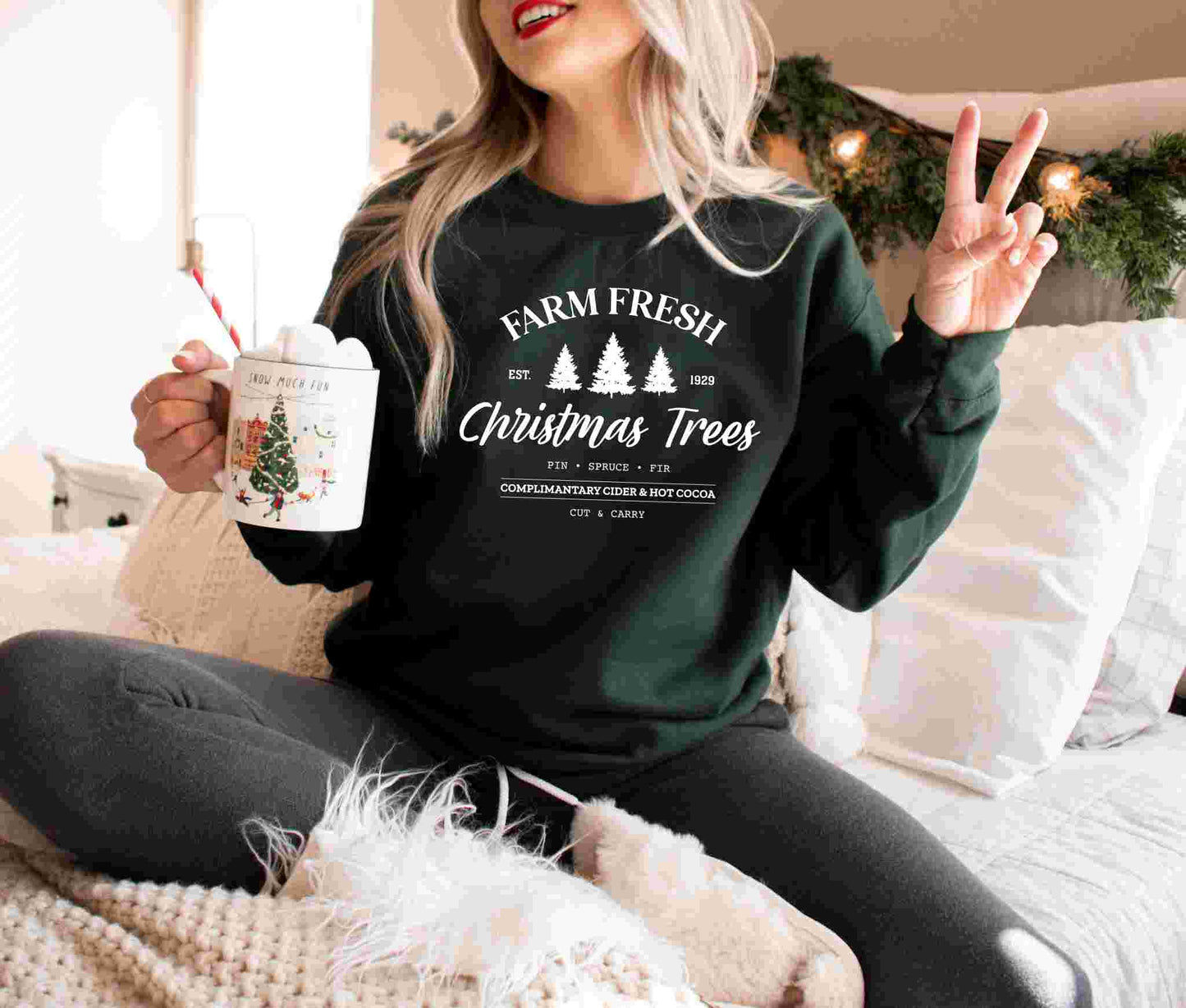 Farm Fresh Trees Sweatshirt